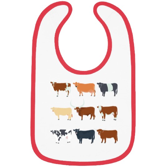 Different Types Of Cows For Cow And Cattle Farmers Bibs
