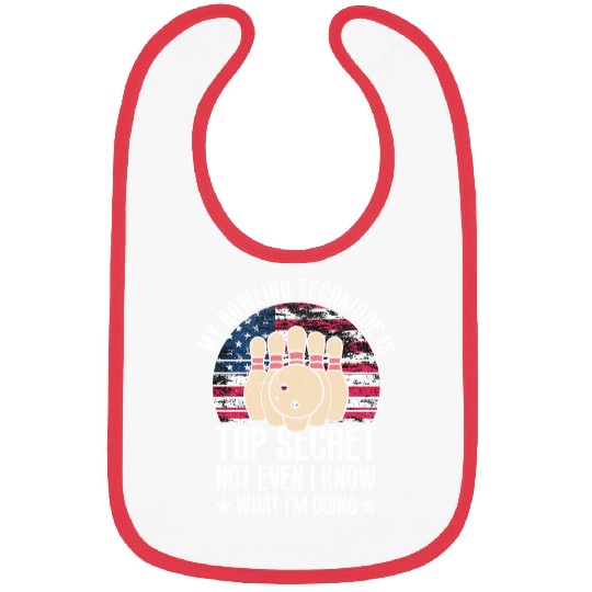 Vintage 4th of July Bowling Bibs