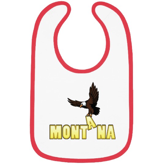 Bald Eagle Bird In Montana Bibs