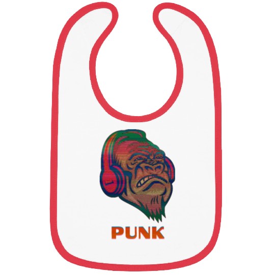 Gorilla Punk | Music Lover Bibs