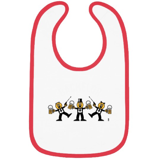 Bachelor Security (Caricature / Dance / 3C / W) Bibs