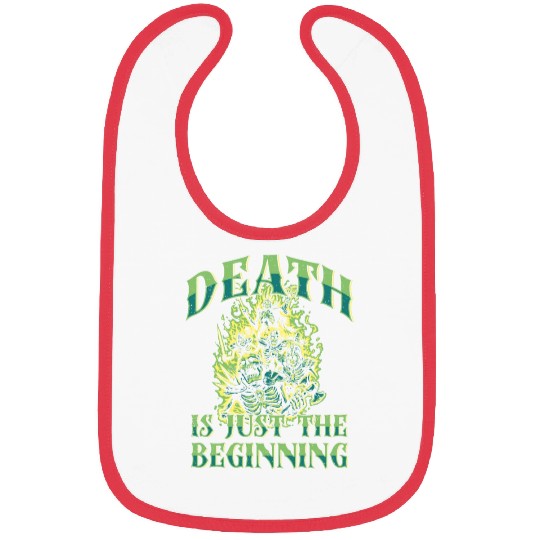 Necromancy Death Is Just The Beginning Necromancer Bibs