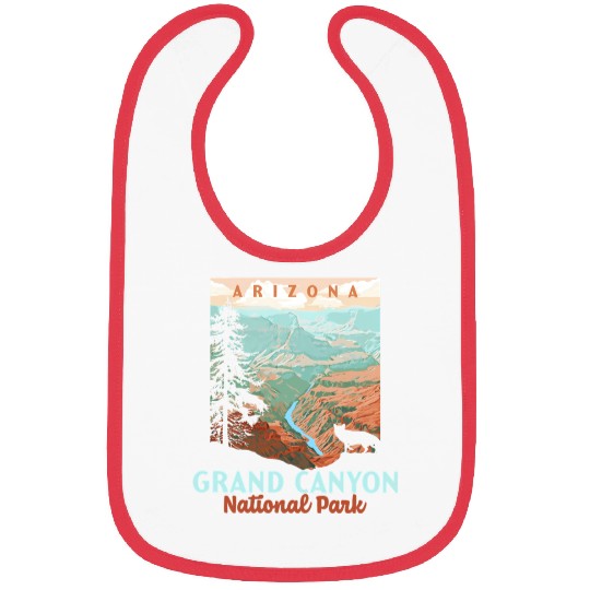 Grand Canyon National Park Arizonna Wpa Style Bibs
