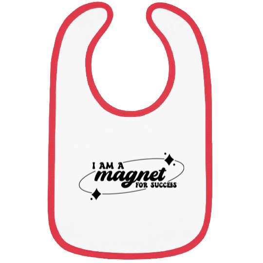 Positive Affirmation Magnet for Success Bibs