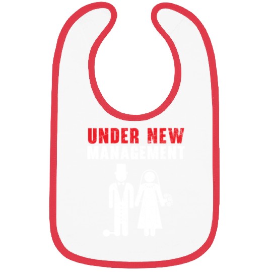 Bride And Groom Wedding Day Marriage Just Married Bibs