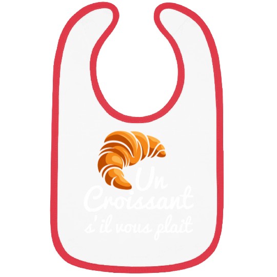 French Croissant Bread Un Croissant S'Il Vous Bibs