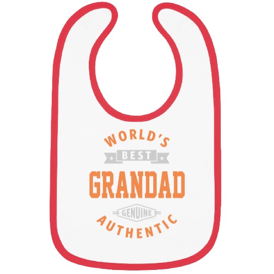 World s Best Grandad Bibs