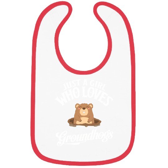 Who Loves Groundhogs Groundhog Bibs