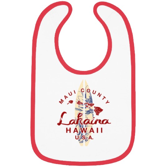 Maui Lahaina Hawaiian Islands Hawaii Bibs