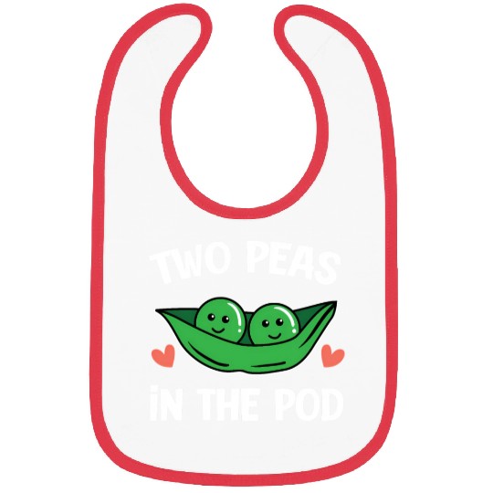 Two Peas In The Pod Powered By Plants Vegetarian Bibs