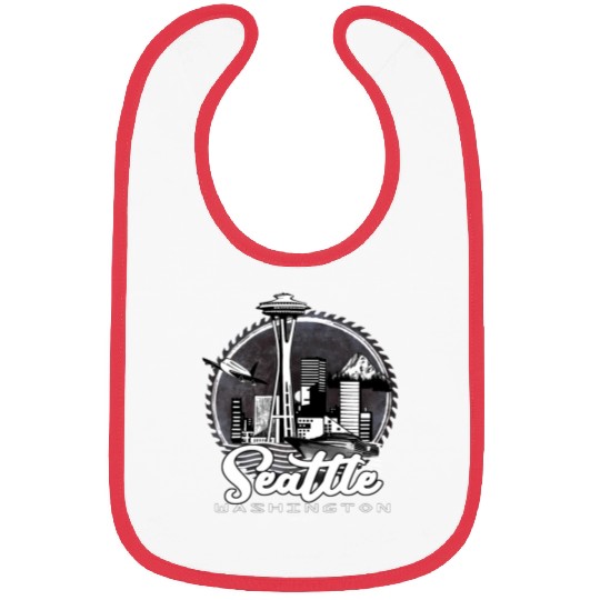 Seattle Pacific Northwest Emerald City Bibs