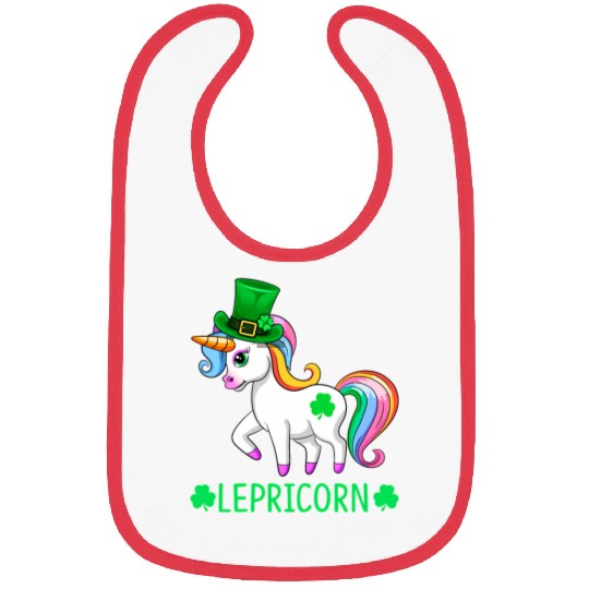 Lepricorn Uorn St Patrick'S Day Shamrock Bibs