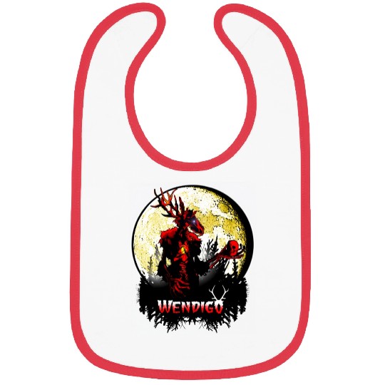 Wendigo New Monster inwalker Cryptid Evil Bibs