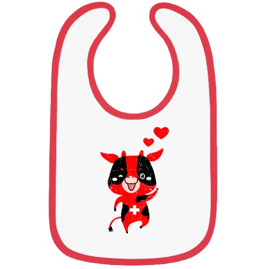 Switzerland Swiss Cow Bibs