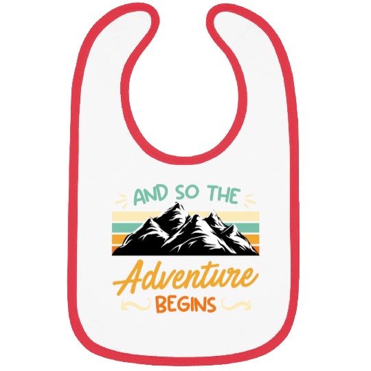 And so the Adventure begins Wanderlust Wanderer Bibs