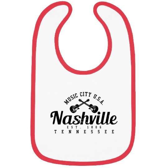 hville - Country Music City Guitar Bibs