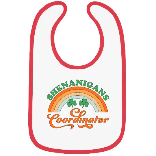 Shenanigans Coordinator Teacher St Patrick'S Day Bibs