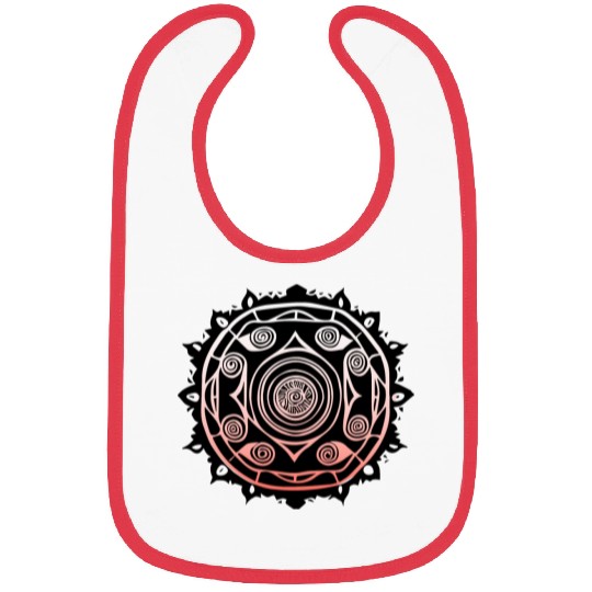Kaleidoscope of Design Embrace Mandala Revolution Bibs