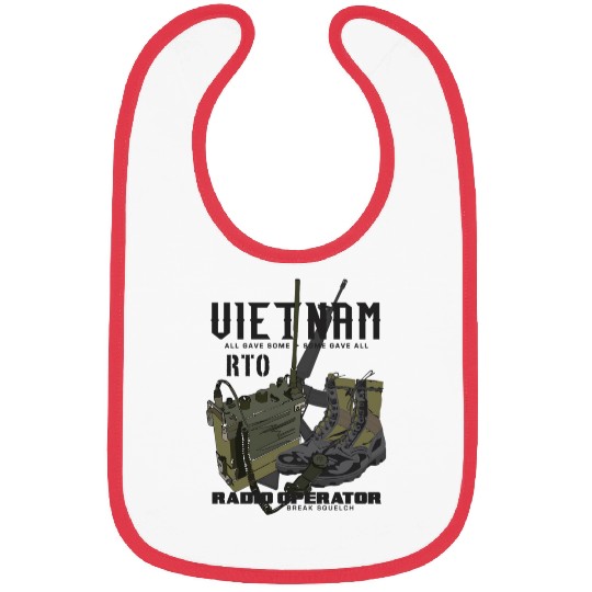 Vietnam Veteran Radio Operator Bibs