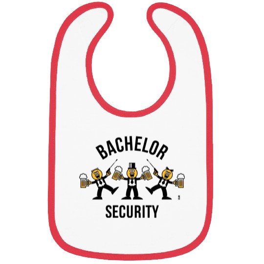 Bachelor Security (Caricature / Dance / 3C / B) Bibs