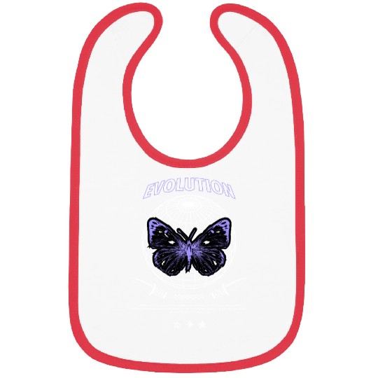 Butterfly Evolution Bibs