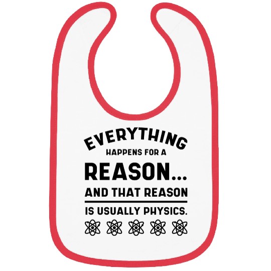 Always Physics Science Essential Gift Bibs