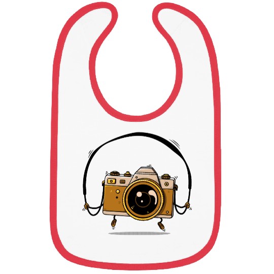 Funny camera Bibs