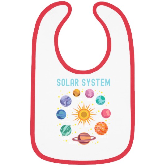 Solar System Planets Science Bibs