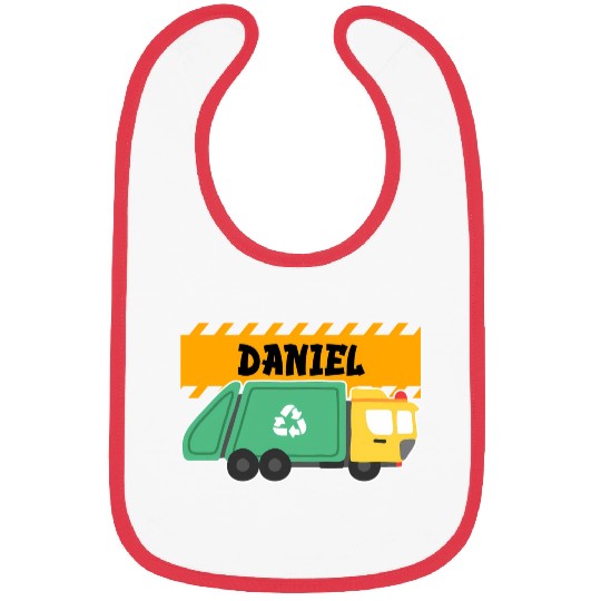 Daniel Trash Truck For Collector Ecologist Garbage Bibs