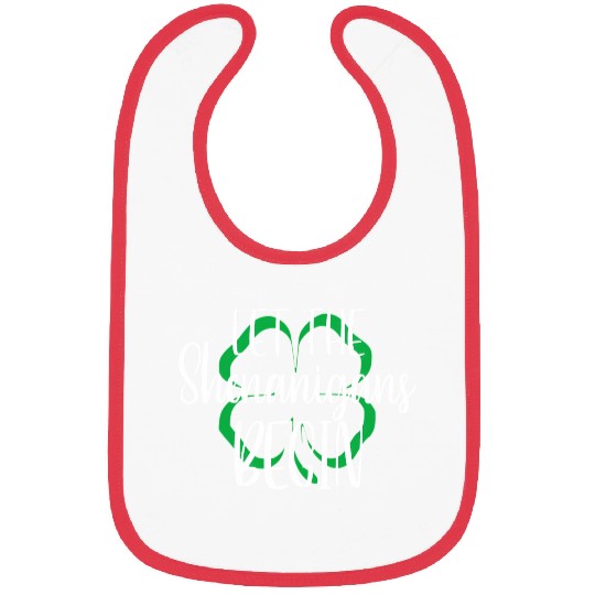 St Patrick'S Day Let The Shenanigans Begin Bibs