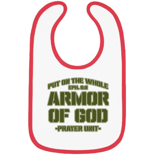 Put On The Whole Armor Of God Prayer warrior Bibs
