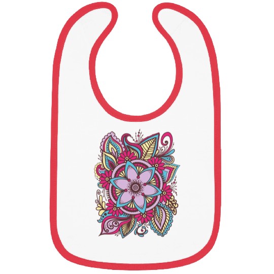 Splash blossom Bibs