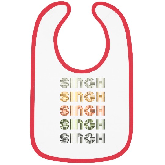 Love Heart Singh Grungevintage Style Black Singh Bibs