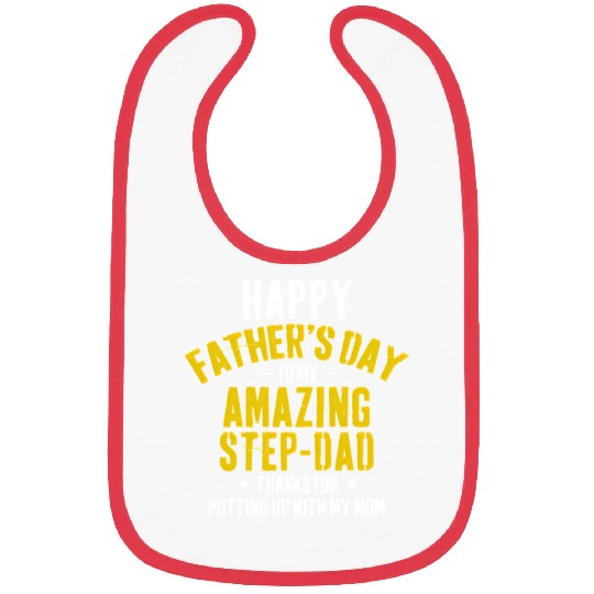 Happy Father'S Day Step Bibs