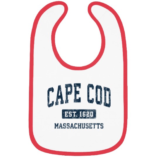 Cape Cod Massachusetts Ma Vintage Athletic Bibs