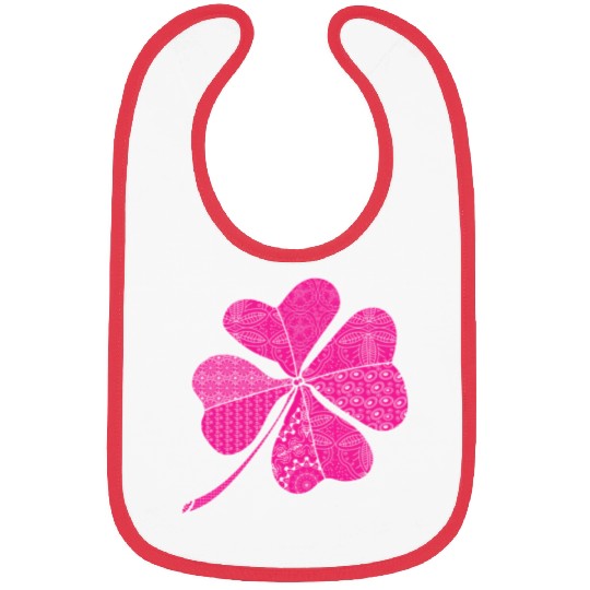 K St Patrick'S Day Four-Leaf C Bibs