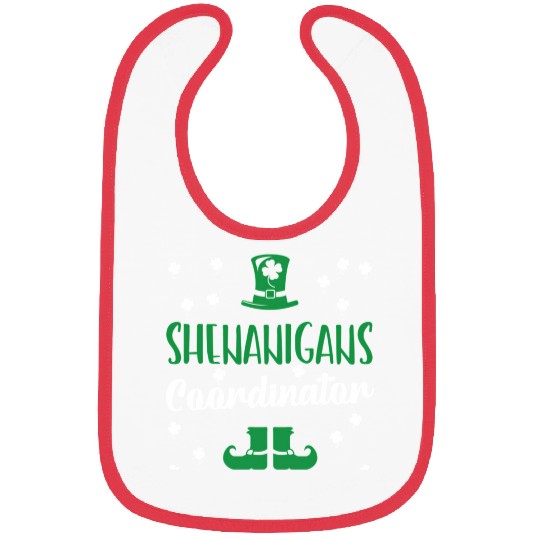 Shenanigans Coordinator St Patrick'S Day Bibs