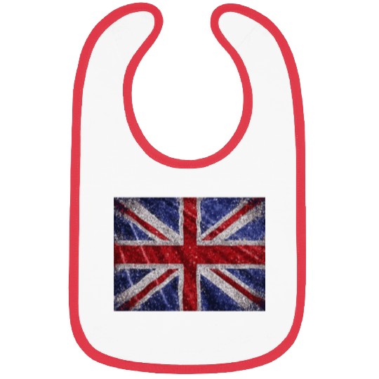 Union Jack Retro British Flag Great Britain UK Bibs