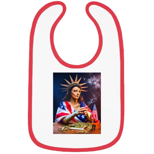 Mary Jane Liberty Bibs