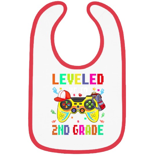 2nd Grade Gamer First Day Second Grade Boys Back Bibs