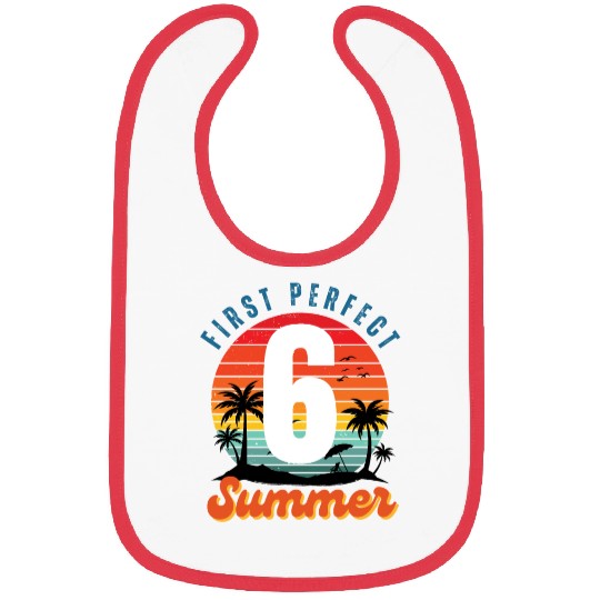 First perfect number summer light version Bibs