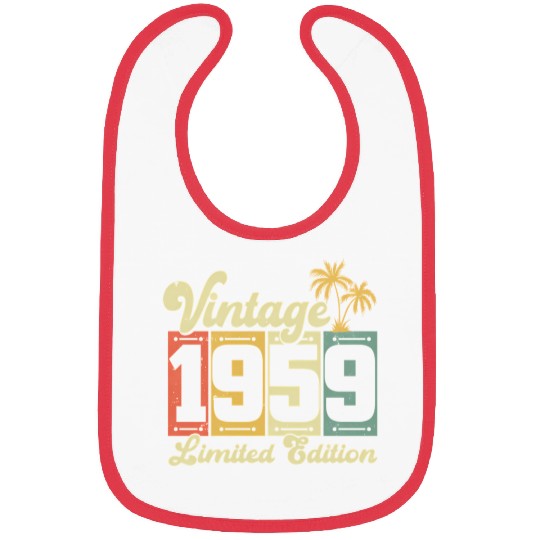 Vintage 1959 64 Years Old 64Th Wo Bibs