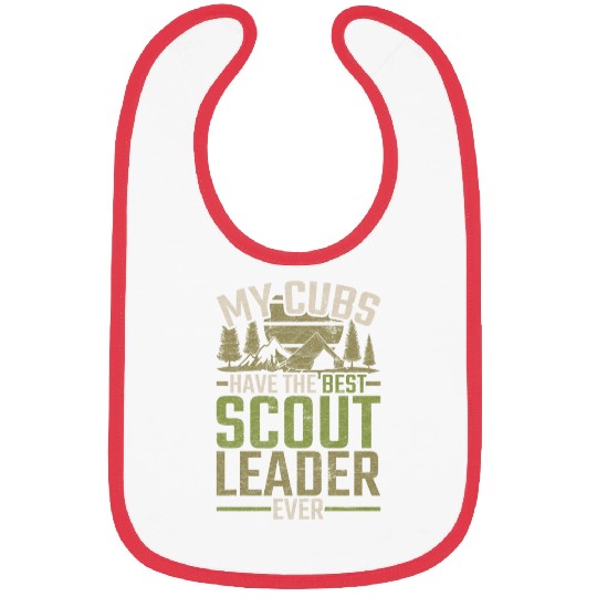 My Cubs Have The Best Scout Leader Ever Bibs
