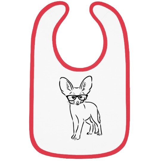Fennec Fox Bibs