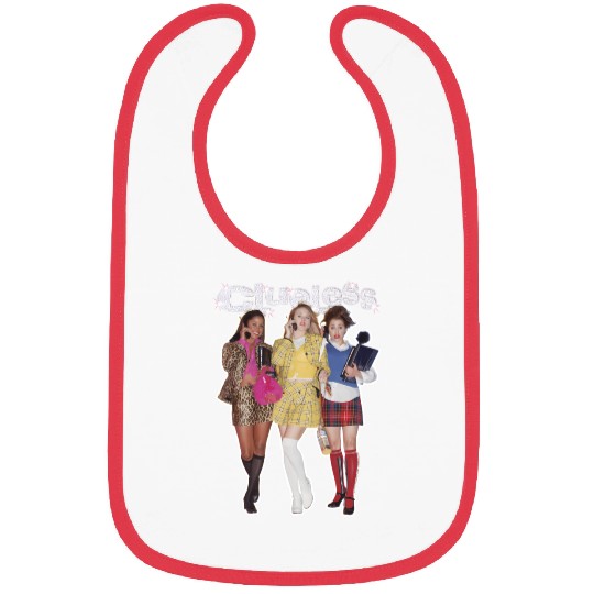 Clueless Bedazzled Logo Bibs