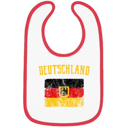 Deutschland - German Flag Bibs