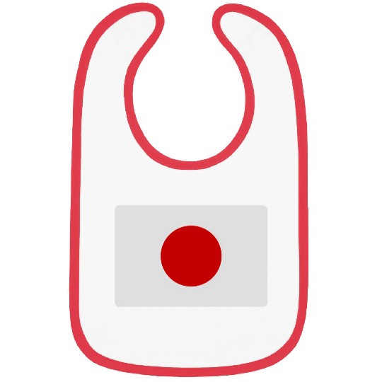 Japanese Flag Of Japan Bibs