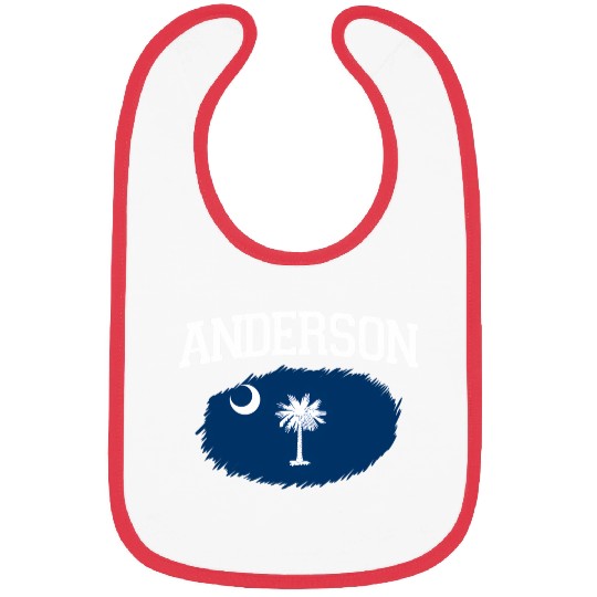 Anderson Sc South Carolina Flag Usa Sports Bibs