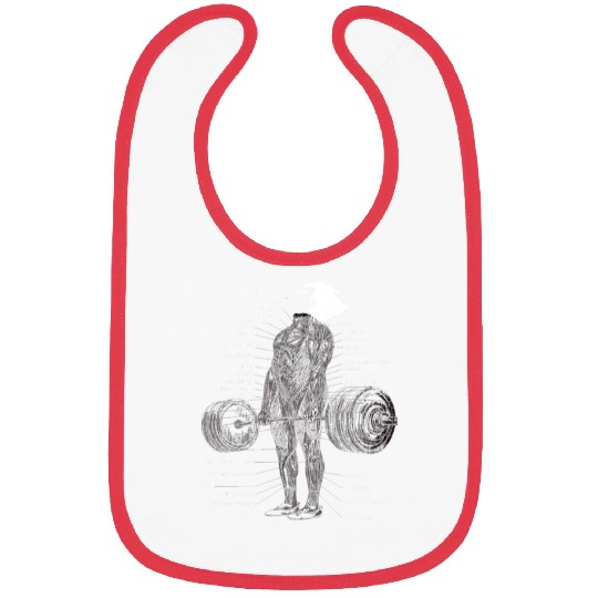 Anime Muscle Anatomy Ch Gym And Workout Motivation Bibs