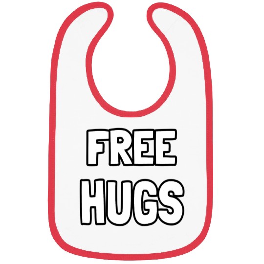Free Hugs Optimist Hugging Wo Bibs